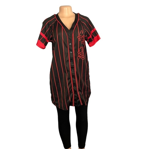 3/$30 🍂 Hot Topic Disney Mulan Mushu Baseball T-Shirt Dress - Picture 4 of 11
